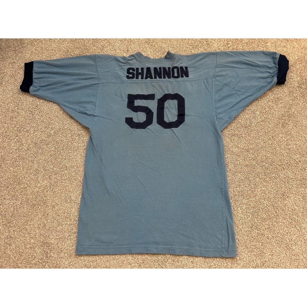 Russell Athletic Jersey Alpha Delta Pi Mens Medium Blue Good Shannon 50 Vintage